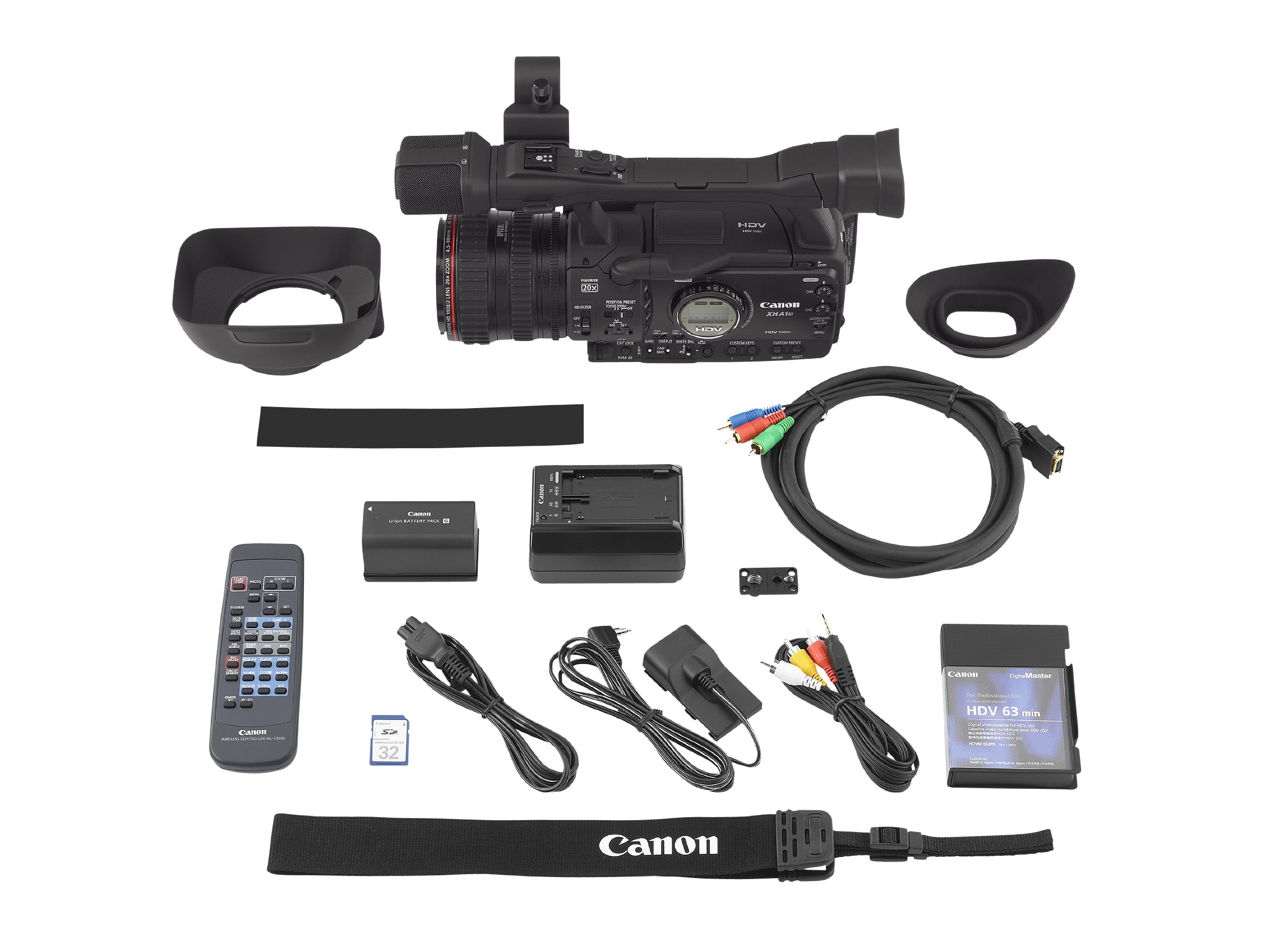 Canon XHA1S 3CCD Digital Camcorder (1.67 Megapixels, 20x Optical